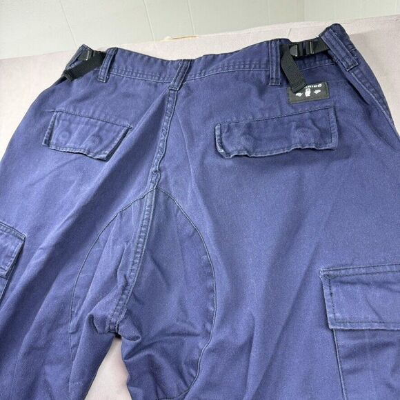 Theories Of Atlantis Cargo Pants Men 35-39x29-32 Adjustable Tactical Theory Blue - Picture 16 of 16